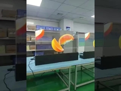 หน้าทํางาน 55 นิ้ว OLED หน้าจอโปร่ง โดดเด่นอัตโนมัติ