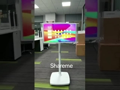 มอนิเตอร์จอสัมผัสพกพา 27 นิ้ว เครื่องสลับ Android Self Service Kiosk