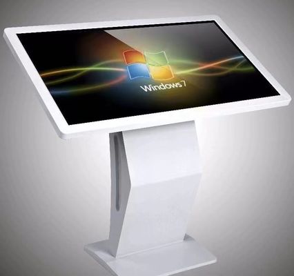 55 นิ้ว ดินยืน ทั้งหมดในหนึ่งtouchscreen Kiosk คอมพิวเตอร์ Android ระบบ Windows