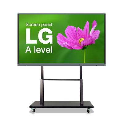 65 นิ้ว Smart Digital Interactive Whiteboard Flat Panel สําหรับห้องประชุม
