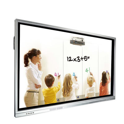65 นิ้ว Smart Digital Interactive Whiteboard Flat Panel สําหรับห้องประชุม