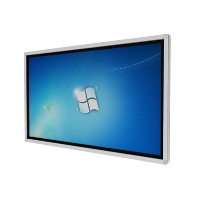 คิโอสค์ดิจิตอลหน้าจอสัมผัส 55 นิ้ว พร้อมอินฟราเรดทัชและระบบปฏิบัติการ Windows All In One Computer