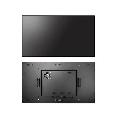 55 นิ้ว LCD Splicing Wall ด้วยความสว่าง 500cd / m2 และ 1920 * 1080 ความละเอียดจอสัมผัส