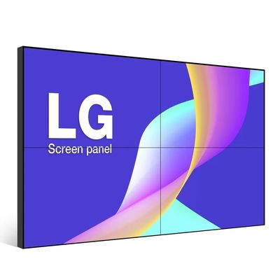 75 นิ้ว LCD Splicing Wall Video Wall ความสว่างสูงและมุมมองกว้างสำหรับป้ายดิจิทัล