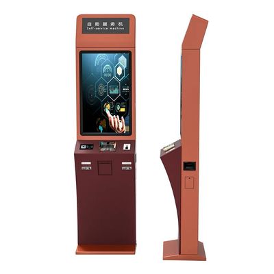 ดินยืนจอสัมผัส Kiosk ป้ายดิจิตอล Self-Service ที่กําหนดเอง