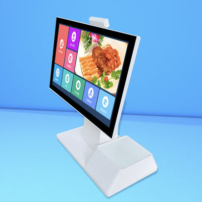 เครื่องทําการทํางานแบบ Desktop Self-Service Touch Screen จองของ Kiosk เครื่องทําการทําการทําการสั่งซื้อแบบ Dual Screen