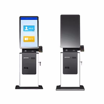 32 นิ้วเช็คในหน้าจอสัมผัส Kiosk เซลฟ์เซอร์วิสด้วยแบรนด์ที่กําหนดเอง
