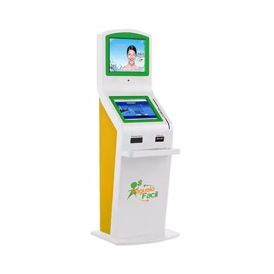ซอฟต์แวร์ที่สามารถปรับเปลี่ยนได้ จอสัมผัส Self Service Kiosk พร้อมจอ 22 นิ้ว / 32 นิ้ว และตัวเลือกการชําระเงินหลายครั้ง