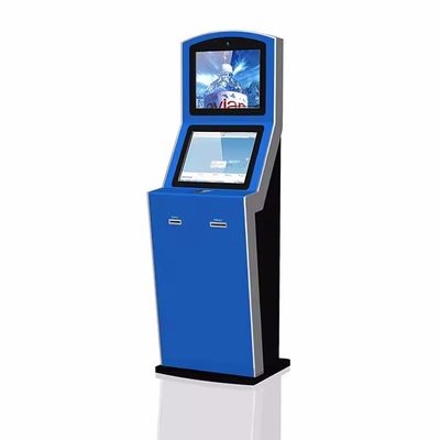 ซอฟต์แวร์ที่สามารถปรับเปลี่ยนได้ จอสัมผัส Self Service Kiosk พร้อมจอ 22 นิ้ว / 32 นิ้ว และตัวเลือกการชําระเงินหลายครั้ง