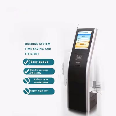 Windows 10 Touch Screen Digital Kiosk พร้อมหน้าจอ 19 นิ้ว และ SSD ขนาด 128GB สําหรับการบริการด้วยตนเองแบบอินเตอร์เอ็กซ์