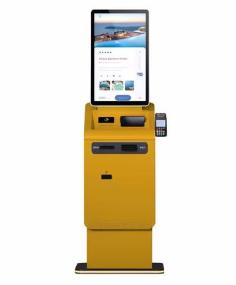 มอนิเตอร์จอสัมผัสแบบ Self Service Billing Kiosk มีความละเอียด 1920 X 1080 และระยะอุณหภูมิที่กว้าง (-10 ° C ~ 60 ° C) มีปริมาณการเข้าหลายอย่าง (HDMI, VGA, USB)