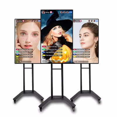 การถ่ายทอดสดจอโฆษณา LCD HDMI / VGA / Inputs จอแบ่งปันไร้สาย