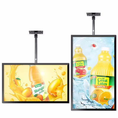 หน้าจอโฆษณา LCD ที่มีมุมมองกว้าง หน้าจอที่มีความสว่างสูง