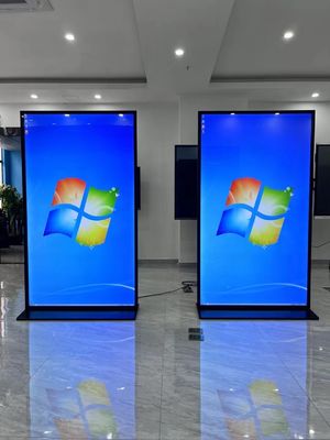 จอแสดงผลโฆษณา LCD ขนาด 75 นิ้ว พร้อมมุมมอง 178° ความสว่าง 450cd/m2 และอัตราส่วนคอนทราสต์ 3000:1 สำหรับป้ายดิจิทัลเชิงพาณิชย์