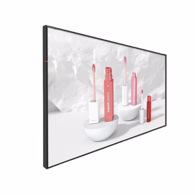 LCD/LED ผูกแขวนจอความสว่างสูง ระยะอุณหภูมิที่กว้างหน้าต่างร้าน
