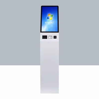 Wi-Fi/Bluetooth Connectivity Self Checkin Kiosk พร้อม SSD ขนาด 128GB และสีที่กําหนดเอง