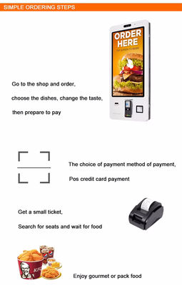 High Durability and Various Sizes Self Ordering Kiosk featuring 100% A Grade Panel