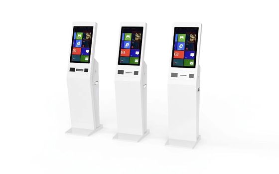 All In One Touch POS System พร้อมเครื่องพิมพ์ เก็บเงินรางวัล และเครื่องสแกนบาร์โค้ดเพื่อบริการตนเอง
