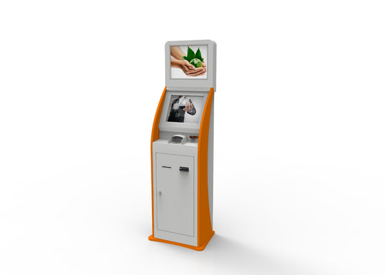 ระบบ POS บริการตนเองบน Windows 10 พร้อมเครื่องสแกนบาร์โค้ดและจอสัมผัส Kiosk ขนาด 21.5/24/27 นิ้ว