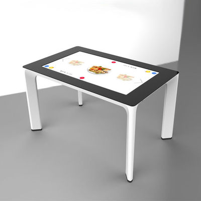 โต๊ะจอสัมผัสอินเตอร์เอ็กเตอร์แอคทีฟแบบ Multi-Touch มีขาแยกออก และ Desktop Full Glass CPU Intel Core I5