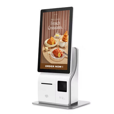 Estar Desktop 15.6"/21.5" Kiosk การชําระเงินด้วยตนเอง พร้อมระบบการจํานองใบหน้า และ Intel Core I3/I5/I7 สําหรับการสั่งอาหารเร็ว
