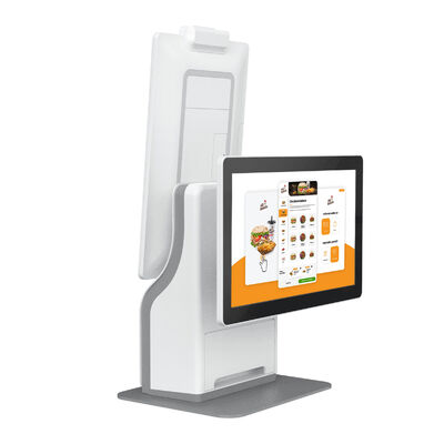 Estar Desktop 15.6"/21.5" Kiosk การชําระเงินด้วยตนเอง พร้อมระบบการจํานองใบหน้า และ Intel Core I3/I5/I7 สําหรับการสั่งอาหารเร็ว