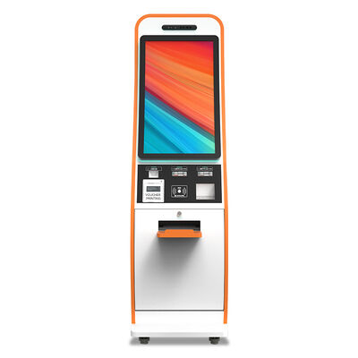 21.5/32 นิ้ว มอนิเตอร์สัมผัส Kiosk การตรวจสอบด้วยตนเองกับ Android / Windows OS และ WiFi / Ethernet / Bluetooth / 3G / 4G การเชื่อมต่อ
