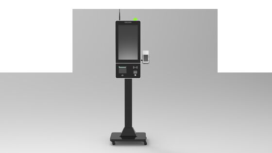 10-Point Capacitive Touch Screen Self Ordering Kiosk ด้วยความละเอียด 1920x1080 และติดผนัง