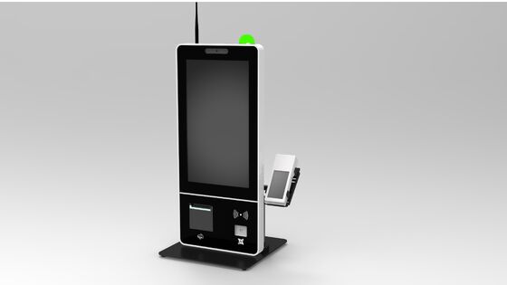 10-Point Capacitive Touch Screen Self Ordering Kiosk ด้วยความละเอียด 1920x1080 และติดผนัง