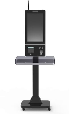 10-Point Capacitive Touch Screen Self Ordering Kiosk ด้วยความละเอียด 1920x1080 และติดผนัง