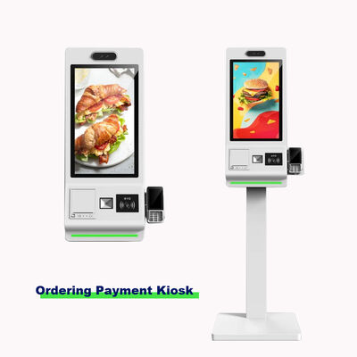 21.5/23.8/32 นิ้ว ชั้นยืน Kiosk การสั่งซื้อด้วยตนเองกับ SDK Android / Windows OS คิโอสก์การชําระเงินจอสัมผัสสําหรับซุปเปอร์มาร์เก็ต