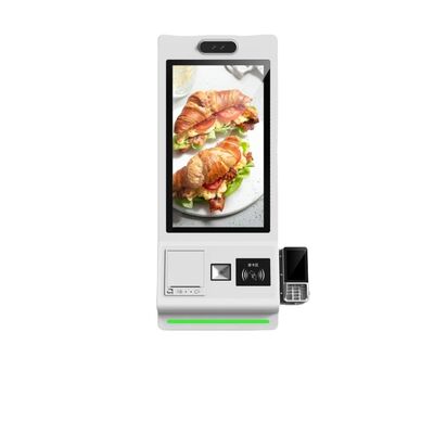 21.5/23.8/32 นิ้ว ชั้นยืน Kiosk การสั่งซื้อด้วยตนเองกับ SDK Android / Windows OS คิโอสก์การชําระเงินจอสัมผัสสําหรับซุปเปอร์มาร์เก็ต