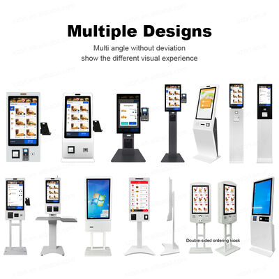 1920X1080 Resolution Payment Kiosk with Facial Recognition and Metal Case for Indoor Self Service
