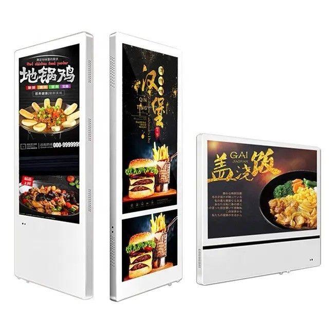 21.5 นิ้ว 11.6 นิ้ว ภายในลิฟท์ วิดีโอจอจอจอ LCD อลูมิเนียม