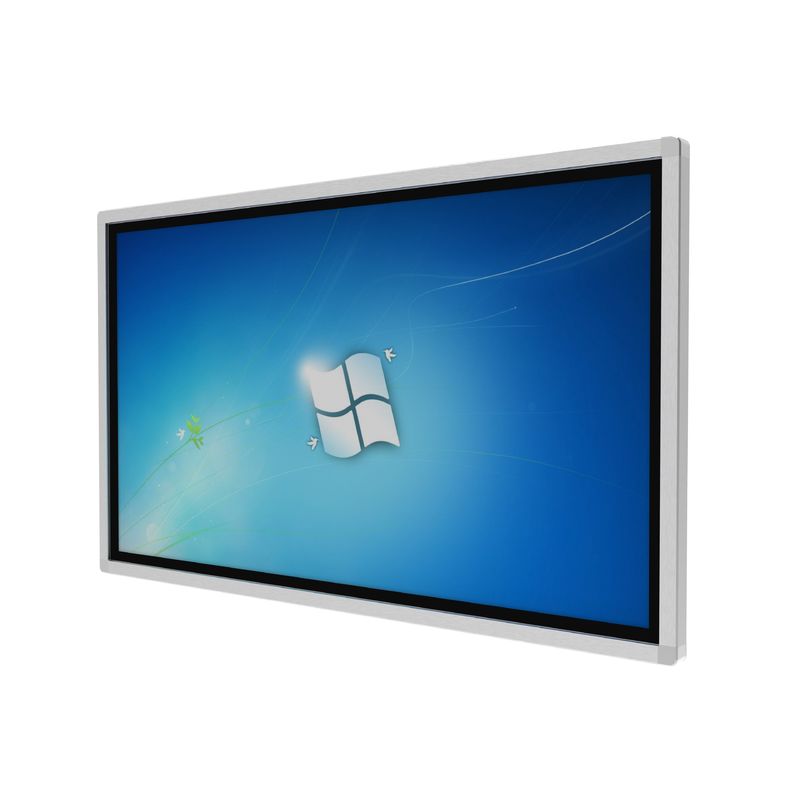 คิโอสค์ดิจิตอลหน้าจอสัมผัส 55 นิ้ว พร้อมอินฟราเรดทัชและระบบปฏิบัติการ Windows All In One Computer