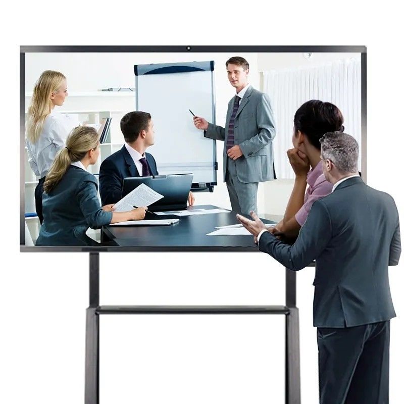 85 นิ้ว 4K Ultra HD Digital Interactive Whiteboard พร้อมระบบประชุมวีดีโอสําหรับห้องประชุม