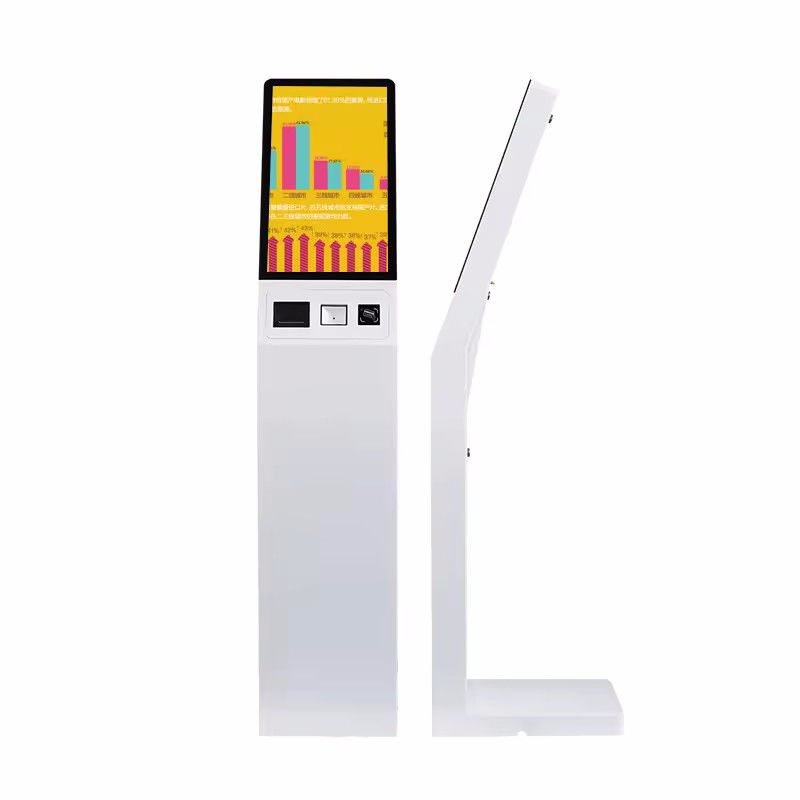 Wi-Fi/Bluetooth Connectivity Self Checkin Kiosk พร้อม SSD ขนาด 128GB และสีที่กําหนดเอง
