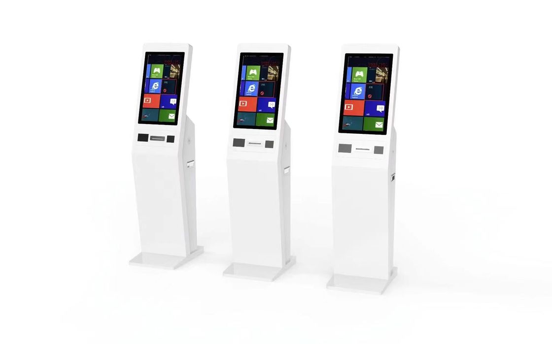 All In One Touch POS System พร้อมเครื่องพิมพ์ เก็บเงินรางวัล และเครื่องสแกนบาร์โค้ดเพื่อบริการตนเอง