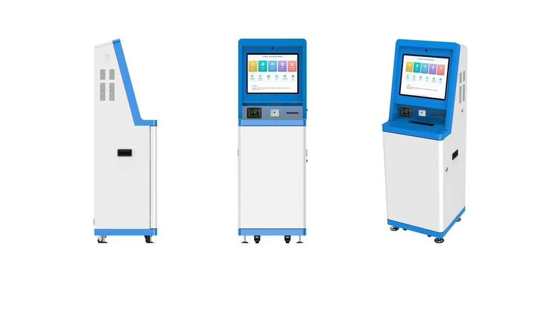 คิออสค์บริการตนเองจอสัมผัส พร้อมการเชื่อมต่อ Wi-Fi โปรแกรมที่สามารถปรับแต่งได้ และจอ 22 นิ้ว / 27 นิ้ว / 32 นิ้ว