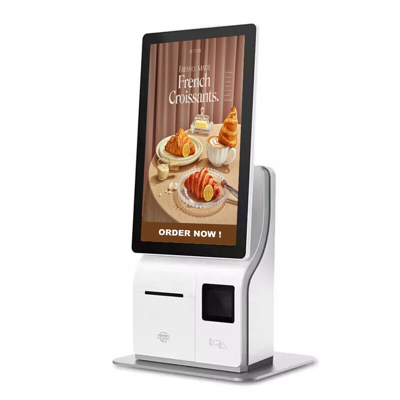 Estar Desktop 15.6"/21.5" Kiosk การชําระเงินด้วยตนเอง พร้อมระบบการจํานองใบหน้า และ Intel Core I3/I5/I7 สําหรับการสั่งอาหารเร็ว