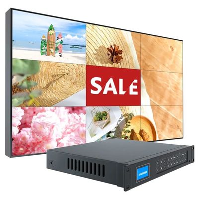 55 นิ้ว 0.88 มิลลิเมตร LCD Splicing Wall Ultra Narrow Edge ทีวี